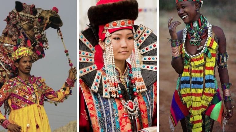 costumes traditionnels du monde