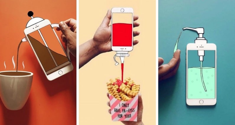 iPhone multiusage dessins originaux