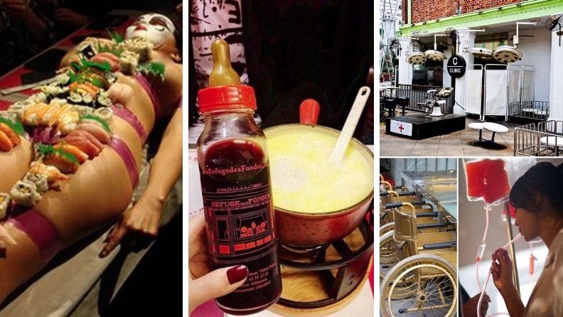 bars et restaurants insolites à travers le monde