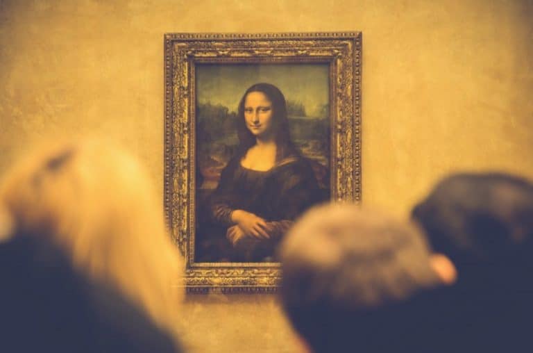 tableau d'art toile de maitre la Joconde Leonard de Vinci