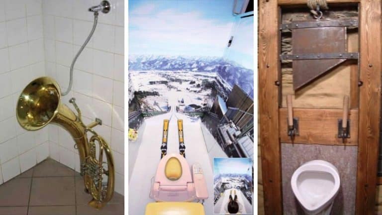 toilettes insolites WC incroyables