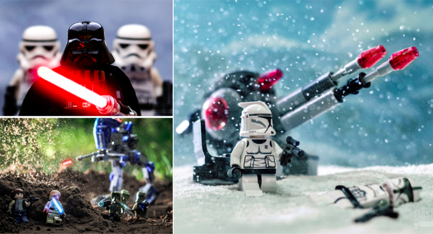 scènes Star Wars Lego