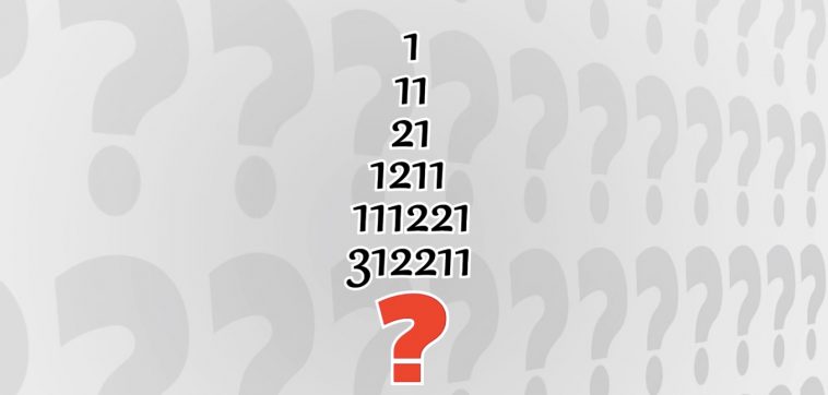 Suite Logique 1 11 21 1211 111221