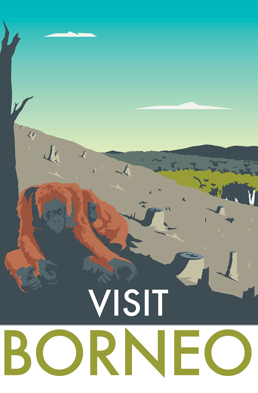 10 posters de voyage realistes sur des destinations considerees comme paradisiaques (3)