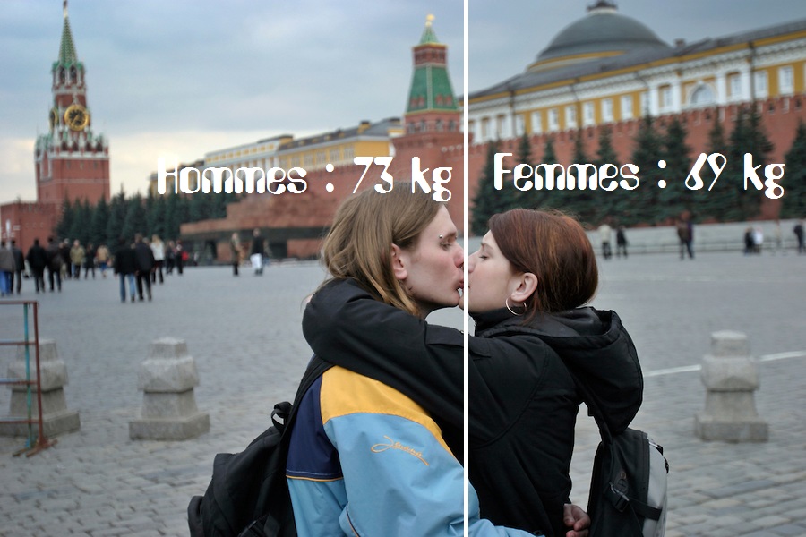 Moscow, Russia, 17/04/2004. Weekend crowds in Red Square visit the Kremlin, St Basil's Cathedral, the Russian State Historical Museum and the Iverskoi Chapel of the Icon of the Mother of God.