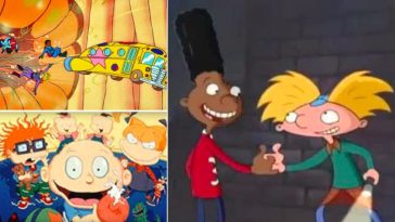 dessins animés années 90 enfants séries