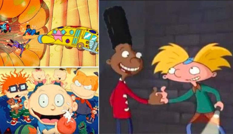 dessins animés années 90 enfants séries