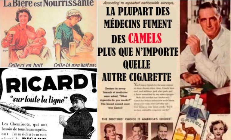 publicités vintage scandale affiches