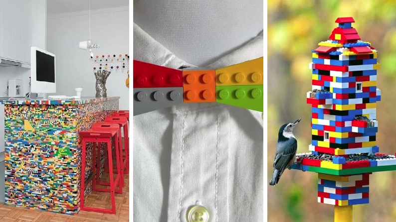idées recycler ses Lego briques jouets enfant