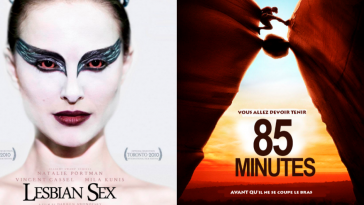 affiches de films revisitées