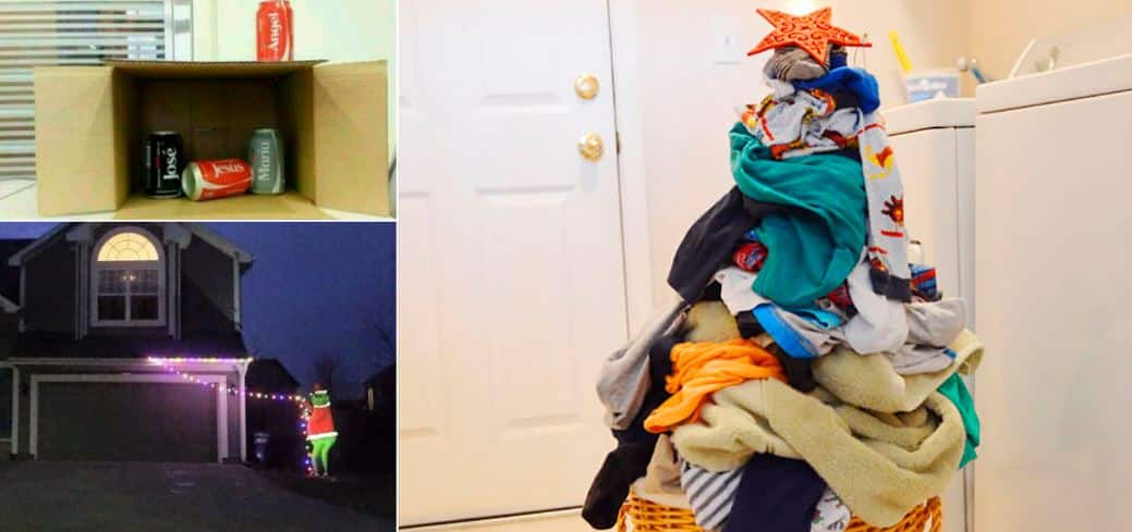 décorations de Noël insolites