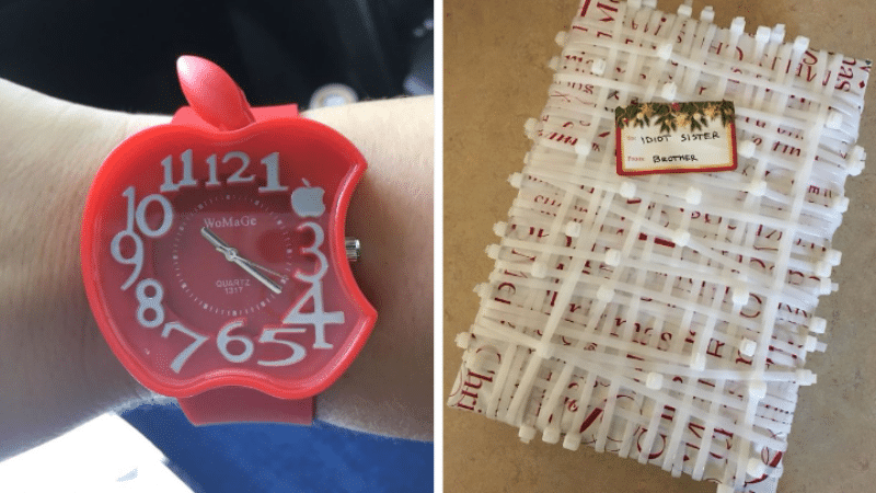 cadeaux de Noël empoisonnés