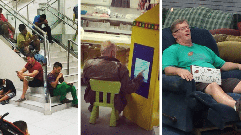 les hommes et le shopping