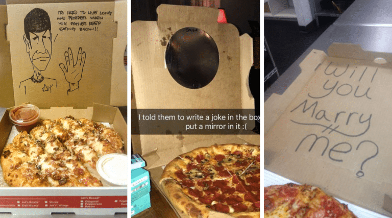 boîtes à pizza