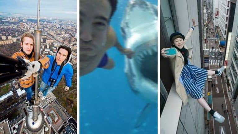 les dangers du selfie