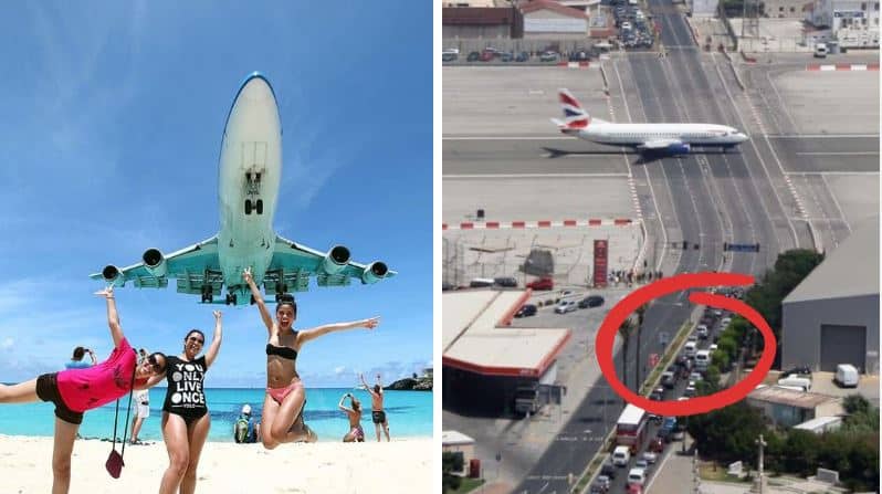 pistes d'atterrissage spectaculaires