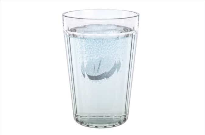 aspirine verre d'eau