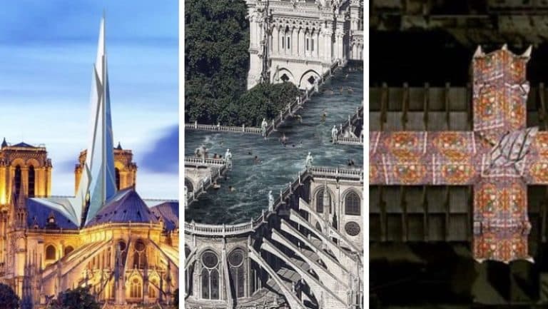 notre-dame projets de restauration
