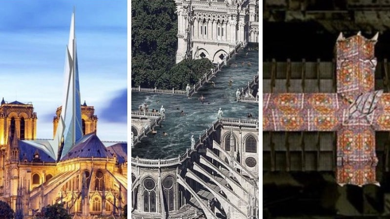 notre-dame projets de restauration