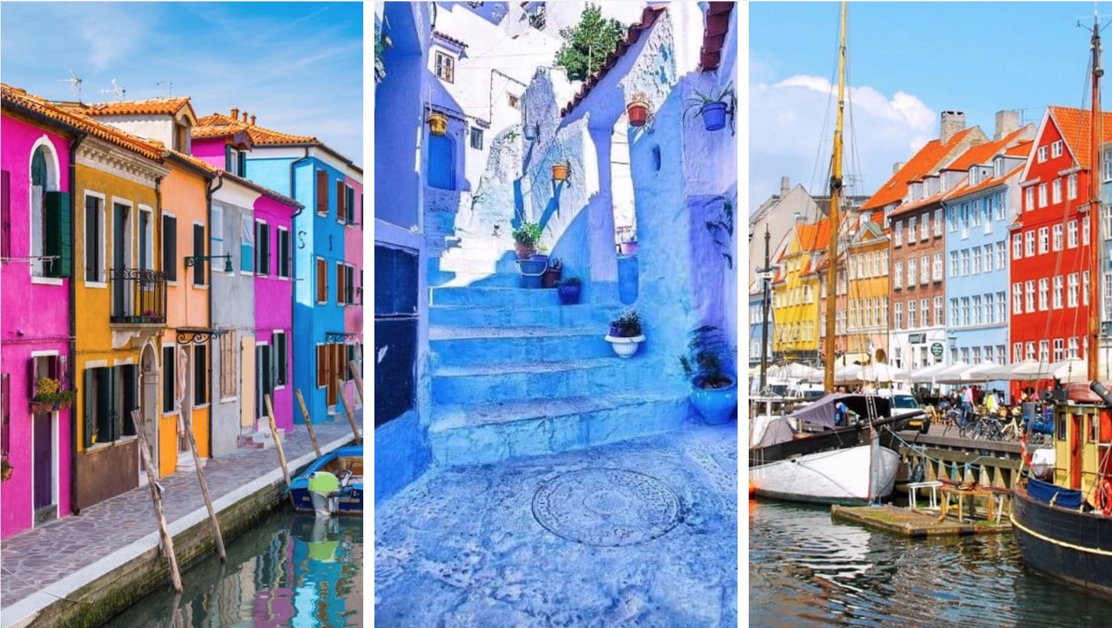 les villes les plus colorees du monde entier