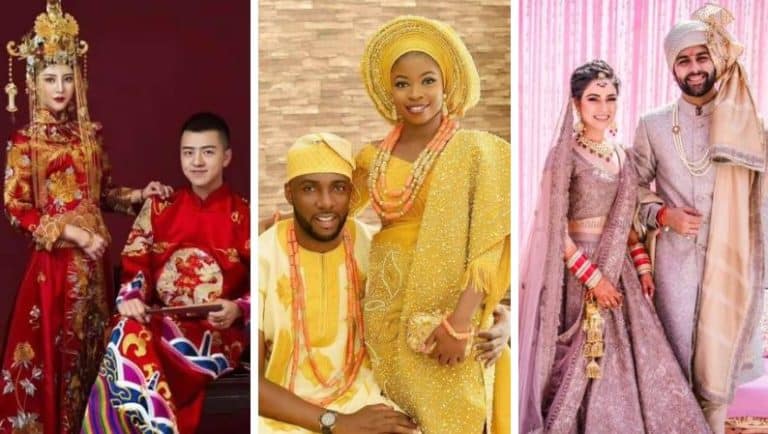 tenues traditionnelles mariage