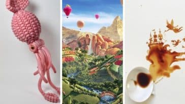 objets art avec des objets anodins du quotidien