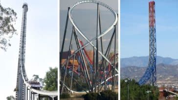plus grandes montagnes russes du monde manege roller coaster