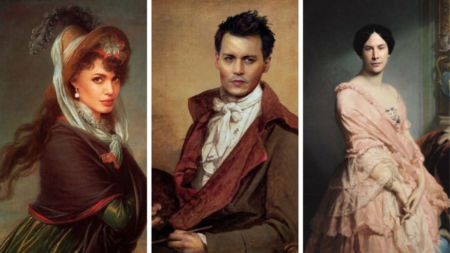 tableaux célèbres stars