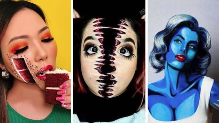 maquillages incroyables femme
