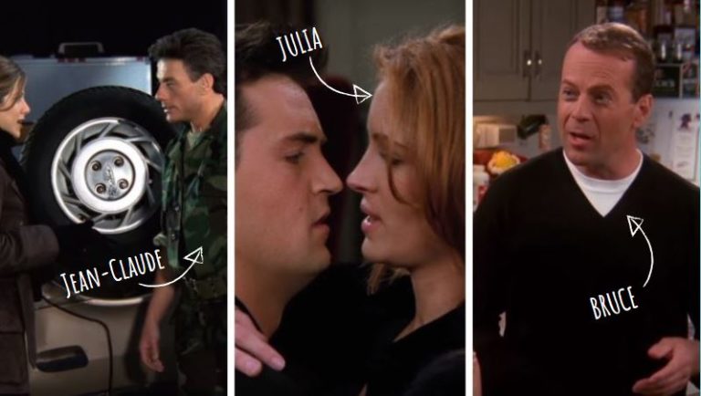 acteurs invités dans la série Friends