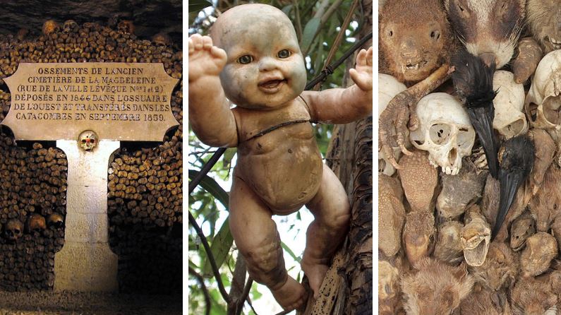 lieux les plus effrayants du monde os