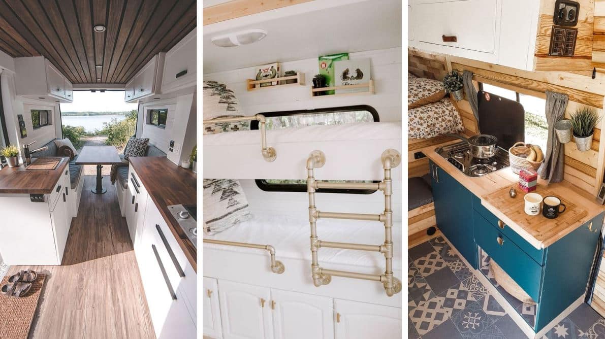 vans retapés camions van voyage