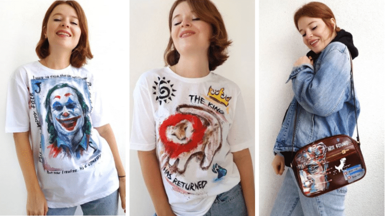 fringues habits pop culture peinture