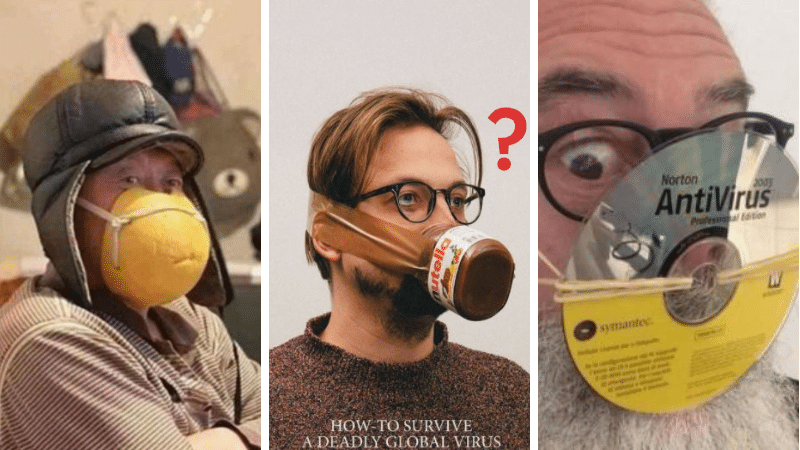 masques covid corona coronavirus artisanaux