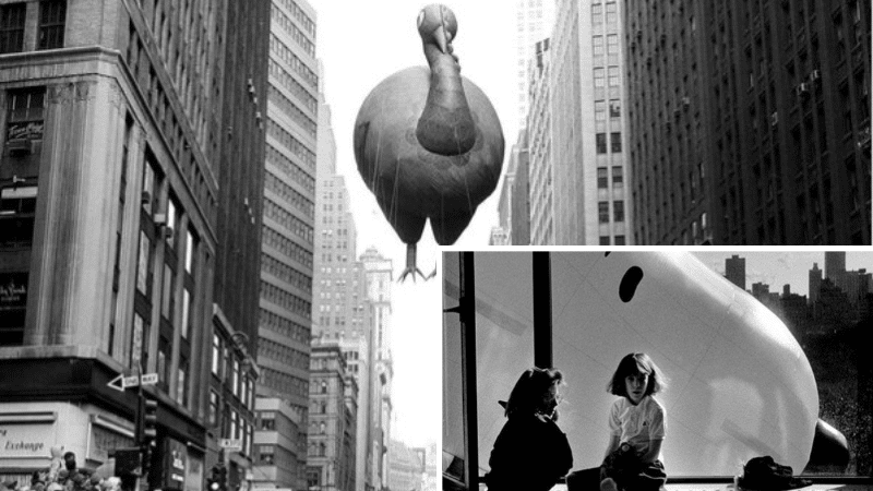 parade défilé New York Macy ballons géants