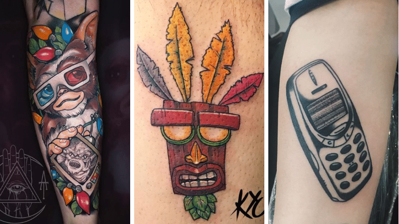 tatouages nostalgie enfance