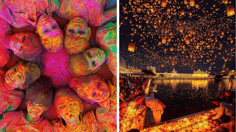 célébrations fêtes inde festivales