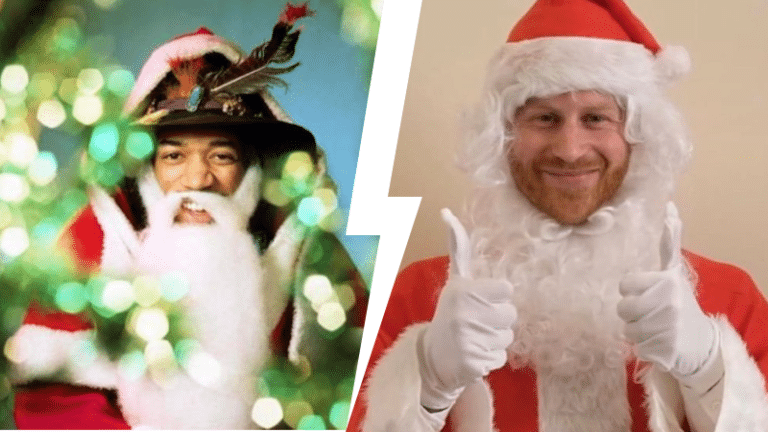 stars célébrités connues père noël déguisées