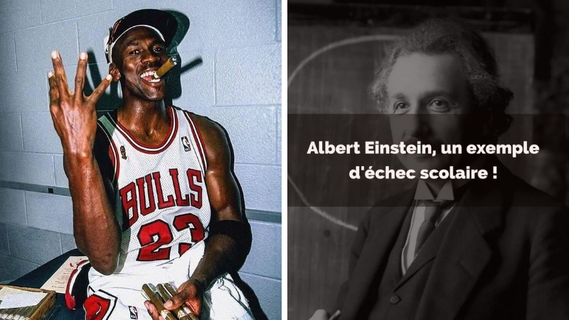 échecs inspirants personnes connues célèbres stars