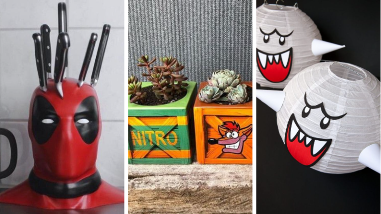 idées décorations déco geeks nerds DIY objets designs