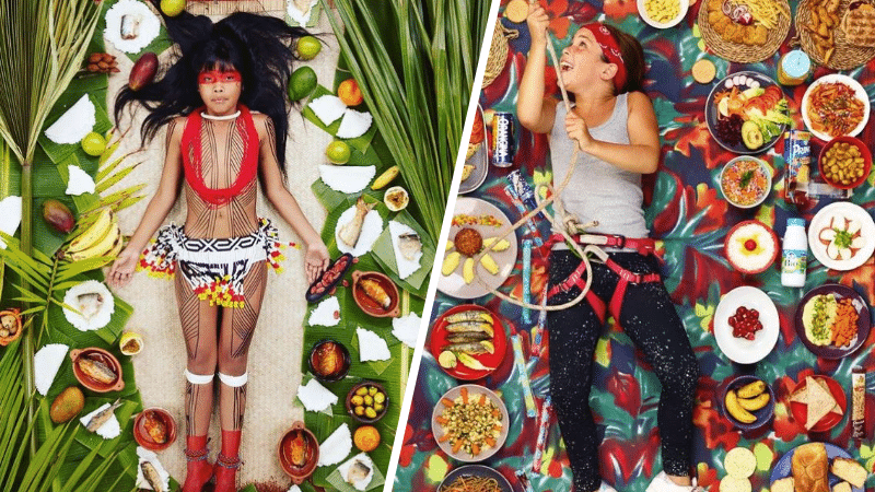 enfants repas semaine nourriture aliments