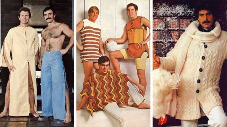 photos catalogue mode vintage homme 70 années 1970