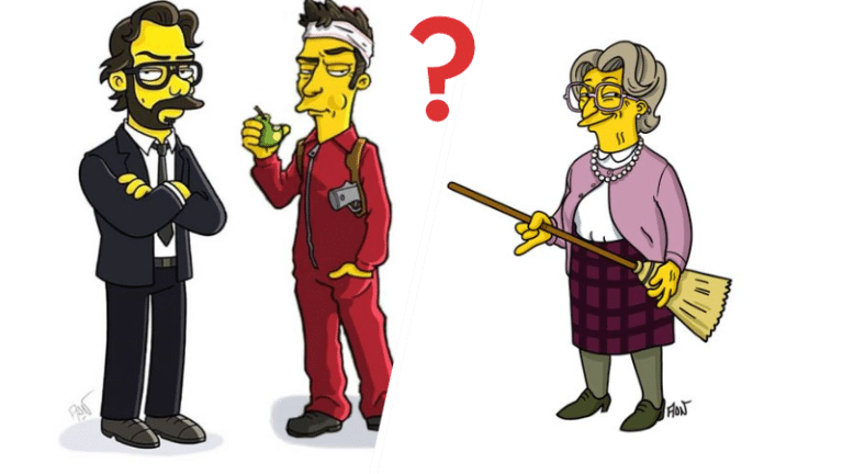 Simpson pop culture personnages