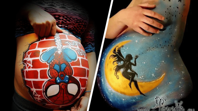 belly painting femmes enceintes ventre body peintures art
