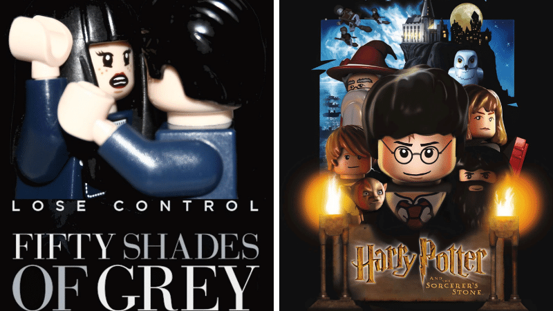 posters affiches film LEGO détournements parodies