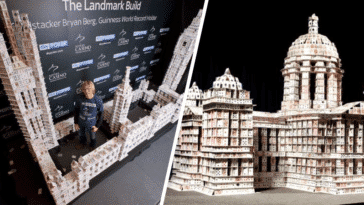 châteaux de cartes construction bryan berg art