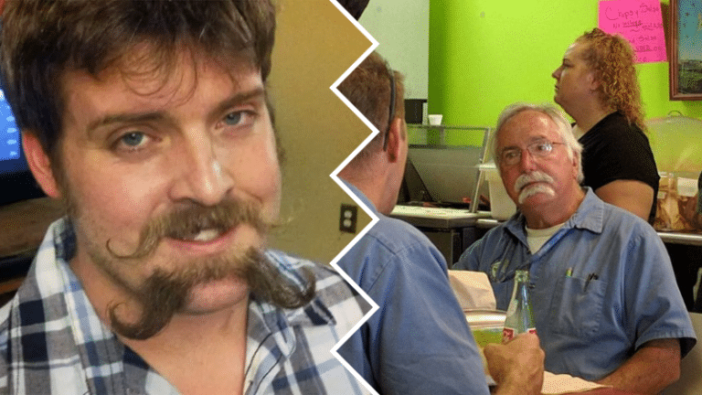 double moustache barbe pilosité mode tendance