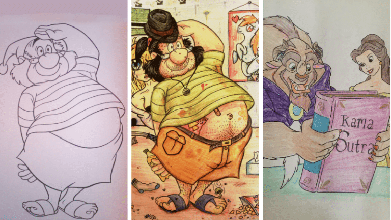 détournements irrévérencieux impertinents adulte livres coloriage pour enfants