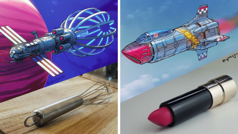 objets du quotidien vaisseaux spatiaux