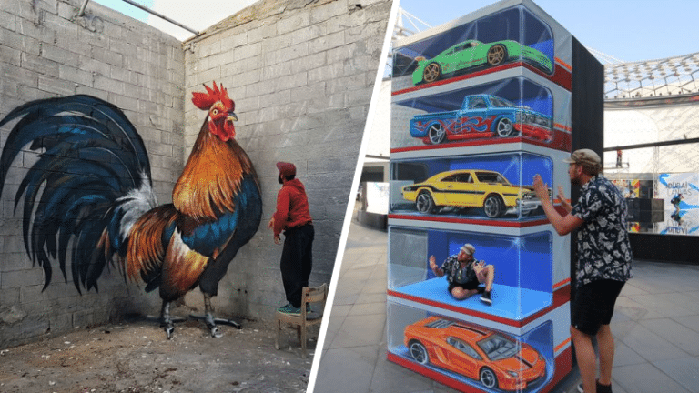 street art anamorphique